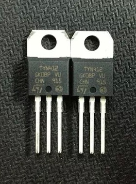 直插可控硅TYN412RG TYN412 TO-220 单项可控硅 原装全新