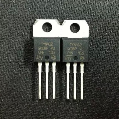 直插可控硅TYN412RG TYN412 TO-220 单项可控硅 原装全新