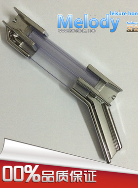 Me-309DT淋浴房门下塑料挡水胶条回水引导水防水槽无框玻璃门配件