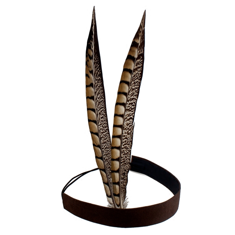 原住民羽毛头饰发绳印第安非洲部落头饰发饰男表演出走秀头饰品