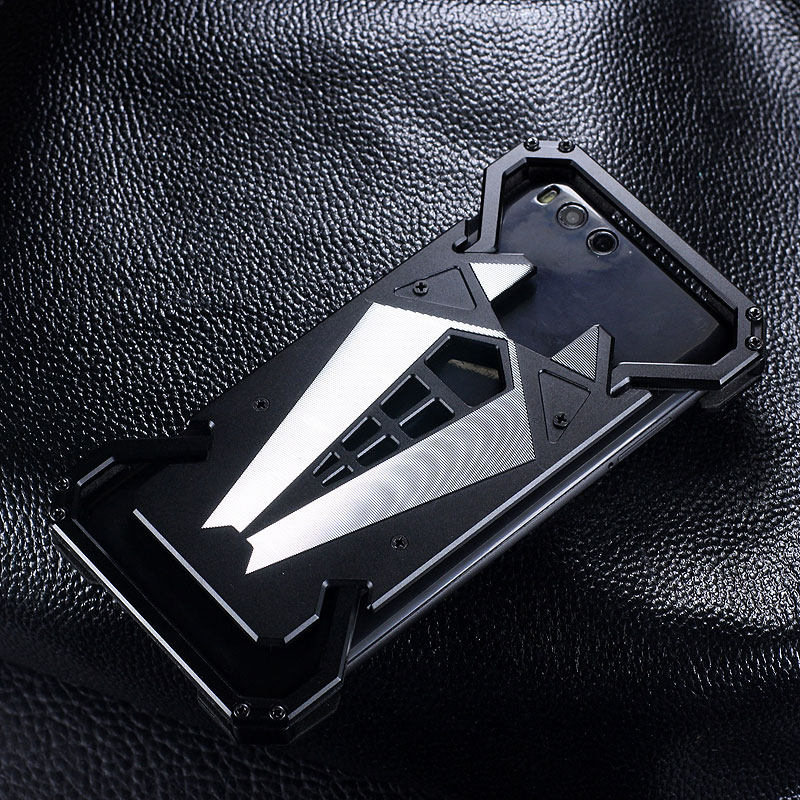 S.CENG Spider-Man Shockproof Aerospace Aluminum Metal Shell Case Cover for Xiaomi Mi 6