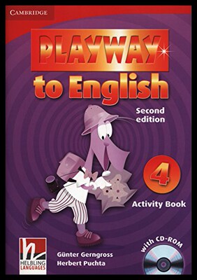 【预售】Playway to English Level 4 Activity Book [With CD