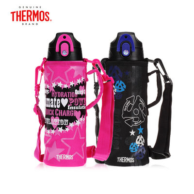 THERMOS/膳魔师 保冷保温杯 运动瓶双用盖杯套保温水壶 FFR-801WF