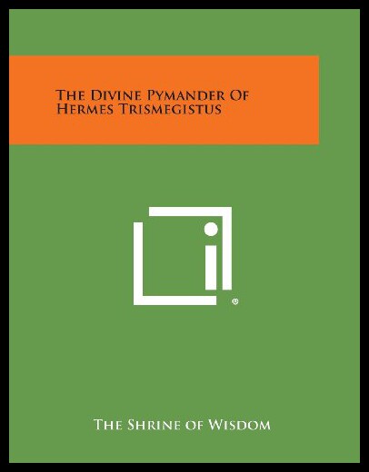 【预售】The Divine Pymander of Hermes Trismegistus