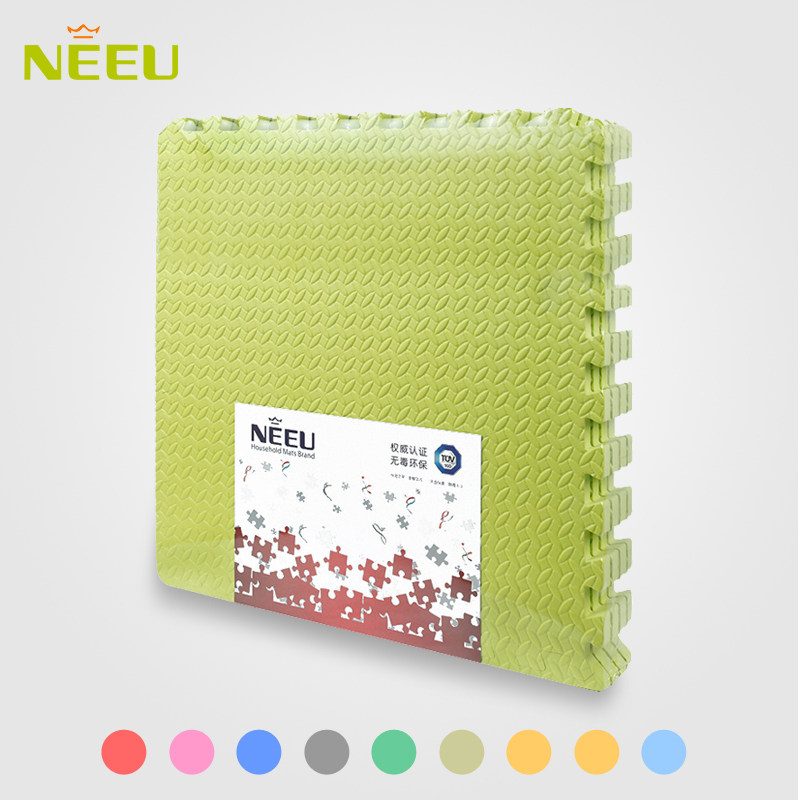 环保加厚儿童防滑地垫宝宝拼接式爬行垫塑料泡沫拼图地板垫60 60