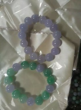 新款天然巴山翡翠双色