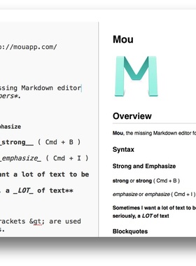 markdown简历制作 Markdown写作 MWeb Ulysses Markdown电子排版