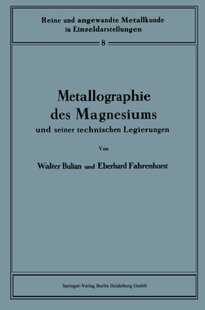 预订 Und Metallographie Magnesiums Se... Des