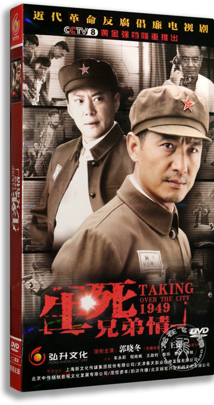 正版电视剧 生死兄弟情12dvd 盒装经济版 郭晓东 王斑 车永莉