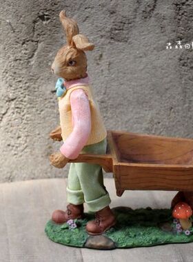 立体欧式风别墅园艺烛台家居装饰