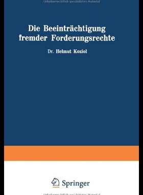 【预售】Die Beeintrachtigung Fremder Forderung