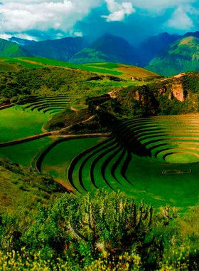 秘鲁库斯科圣谷莫拉伊梯田Moray+盐田Maras+印加古镇私家团半日游