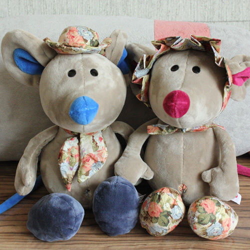 情侣老鼠卡通儿童娃娃毛绒玩具