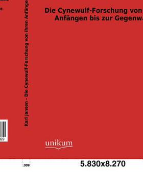 【预售】Die Cynewulf-Forschung Von Ihren Anf...
