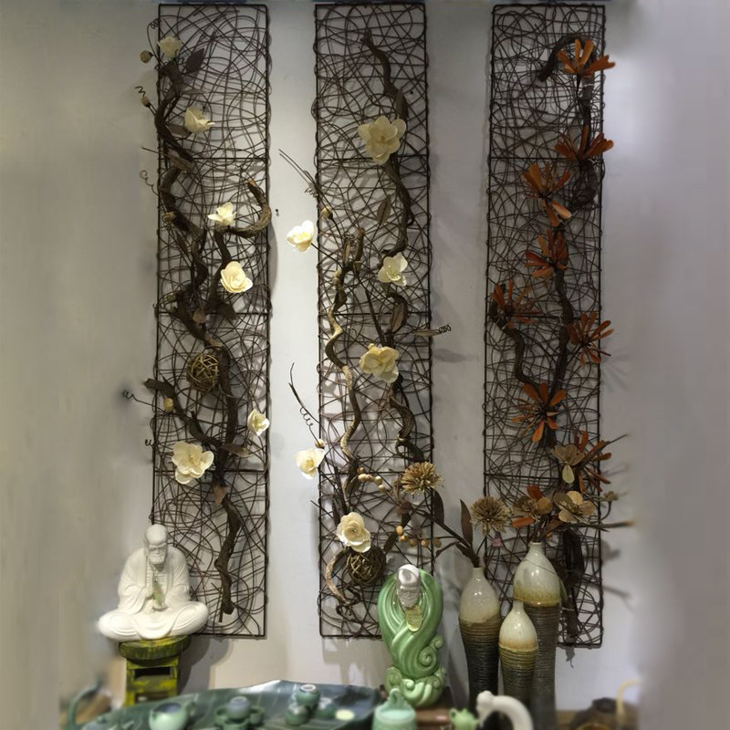 Original Wall decoration Pendant manual Fujiki Southeast Asia Wall hanging New Chinese style Sofa backdrop Entrance Corridorin the Home accessories , Mural  category - from Buy2taobao.com to provide professional Taobao agent buy service