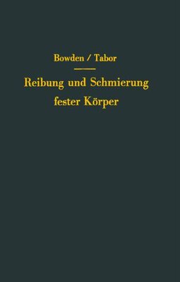 【预订】Reibung Und Schmierung Fester Korper