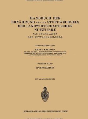 【预订】Stoffwechsel Der Landwirtschaftliche...