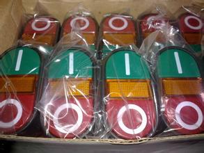 马可按钮开关 APBB-22&25N 椭圆带灯双头按钮 220v/380v 或方形头