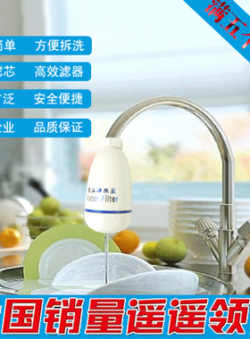 琦特尔龙头净水王 厨房迷你水龙头净水器 陶瓷滤芯家用过滤器