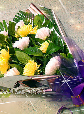 清明节扫墓祭祀同城速递花束