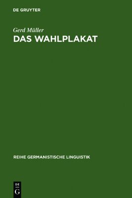 【预售】Das Wahlplakat: Pragmatische Untersu...