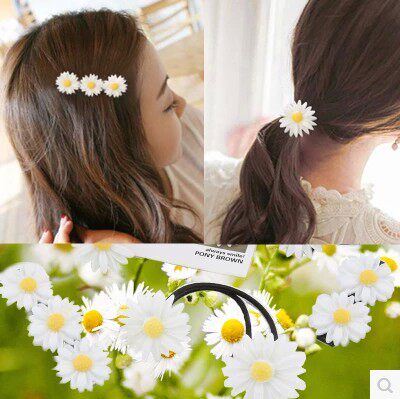 韓國發飾頭飾小雛菊發夾發繩發圈頭花頭繩鴨嘴夾壹字夾劉海夾批發在類目 飾品/流行首飾/時尚飾品新, 髮飾中 - 來自Buy2taobao.com提供專業的淘寶代購服務