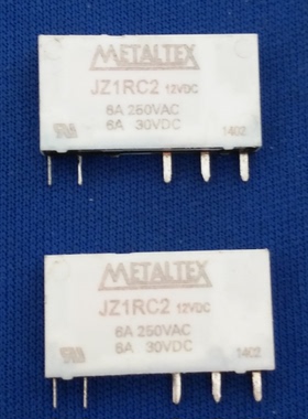 METALTEX继电器   JZ1RC2-12VDC