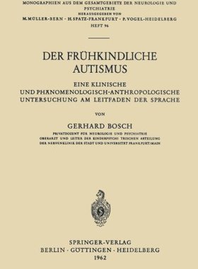 【预订】Der Fruhkindliche Autismus: Eine Kli...