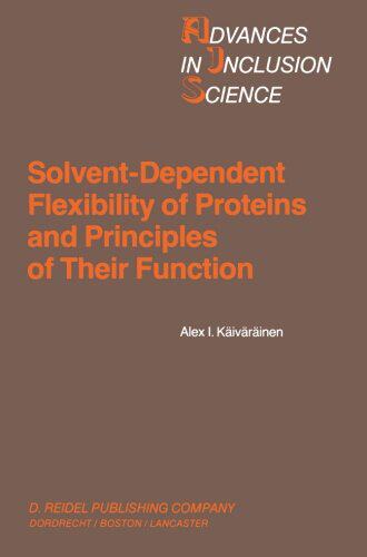 【预订】Solvent-Dependent Flexibility of Pro...