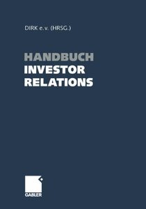 【预售】Handbuch Investor Relations