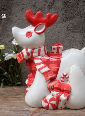 低温美式乡村风结婚礼品工艺摆件