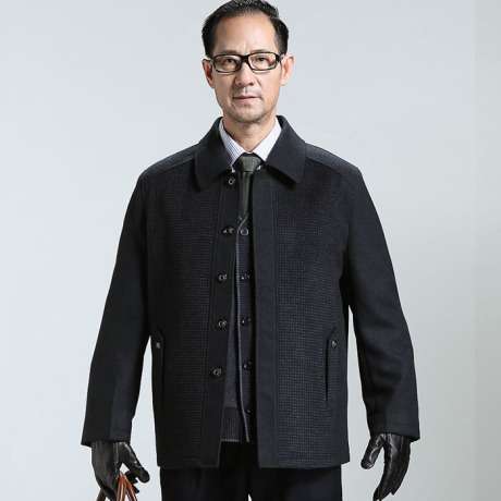 Pantalon cuir homme droit pour hiver - Ref 1489986 Image 45