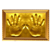 Wedding handprint mud wedding gift valentine's Day gift couple's family photo business handprint mud