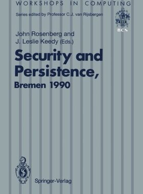 【预订】Security and Persistence: Proceeding...