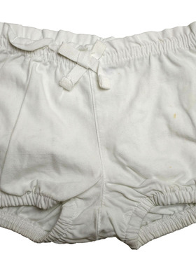 哟呼！old navy 0-1岁女童白色全棉平角内裤四角短裤