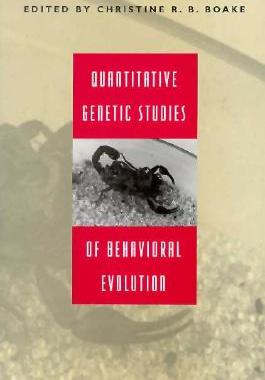 【预售】Quantitative Genetic Studies of Beha...