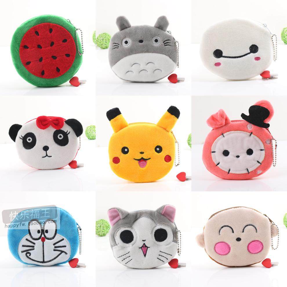 韩国女生可爱毛绒小钱包喵星人零钱包卡通布艺硬币包迷你卡包,箱包皮具/热销女包/男包,钱包,淘宝优惠券,粉丝福利购,淘宝优惠卷