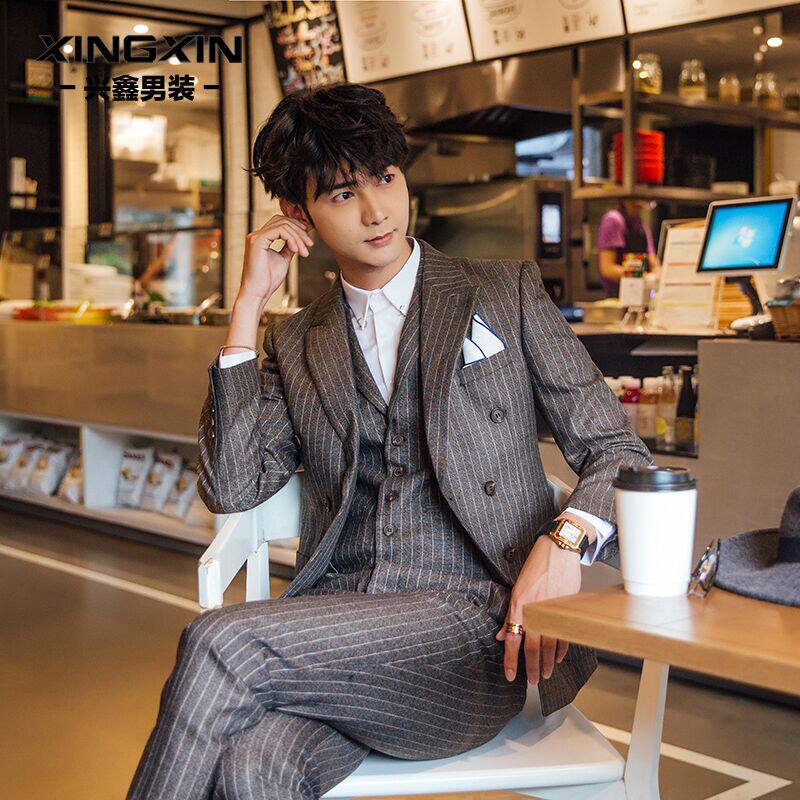 Costume homme en polyester pour automne - Ref 1551090 Image 1