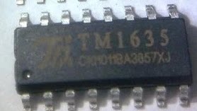 驱动芯片 TM1635 SOP16 7X4位 LED数码管驱动IC质量保证
