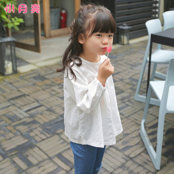 Chemise fille à manche longue - Ref 2085128 Image 1