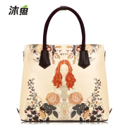 Bathe fish original handbags autumn 2015 new sweet printed bags handbag shoulder bag Messenger bag surge