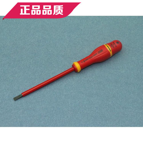 FACOM 1000V螺丝螺丝批： ●工具电力安全符合欧洲标准 EN 60900规格，可用于交流电1000伏或直流电1500伏场合； ●为了您的安全，每个螺丝螺丝批在制造周期后期经过在10000伏中10秒测试