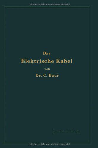 【预订】Das Elektrische Kabel: Eine Darstell...