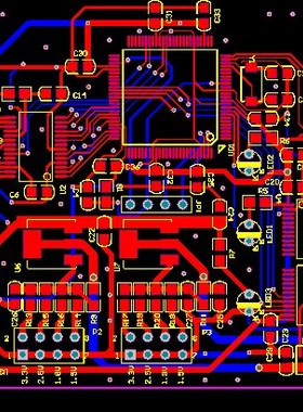 LPC1768开发板原理图pcb LPC1768原理图 FT245RL NVT2002 SPI I2C