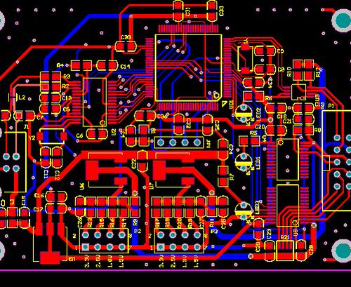 LPC1768开发板原理图pcb LPC1768原理图 FT245RL NVT2002 SPI I2C