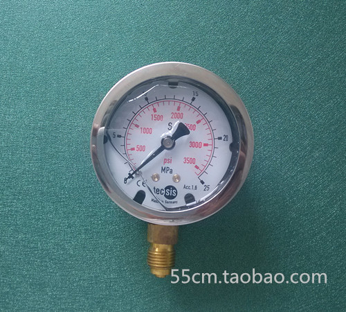 海天注塑机德国TECSIS压力表