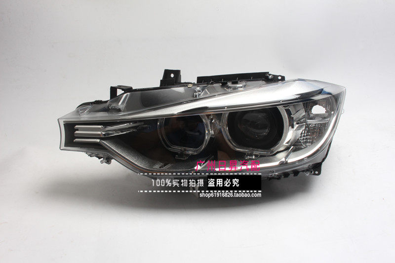 适配宝马3系F30 F35 大灯318I 320I 325I 330I 天使眼透镜 前大灯