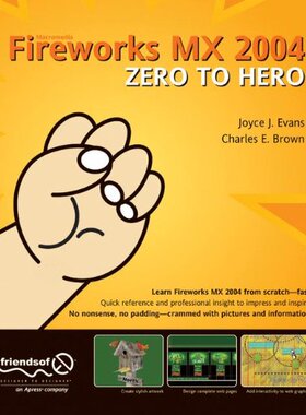 【预售】Fireworks MX 2004 Zero to Hero