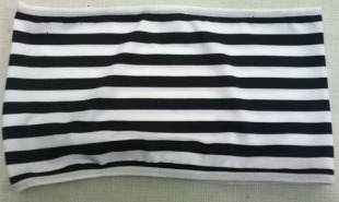 包邮 厂家直销韩版 裹胸修身 黑白条纹抹胸防走光爆款 短抹 女2020夏季