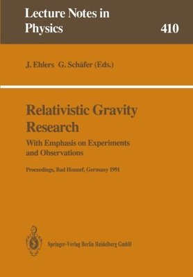 【预订】Relativistic Gravity Research: With ...